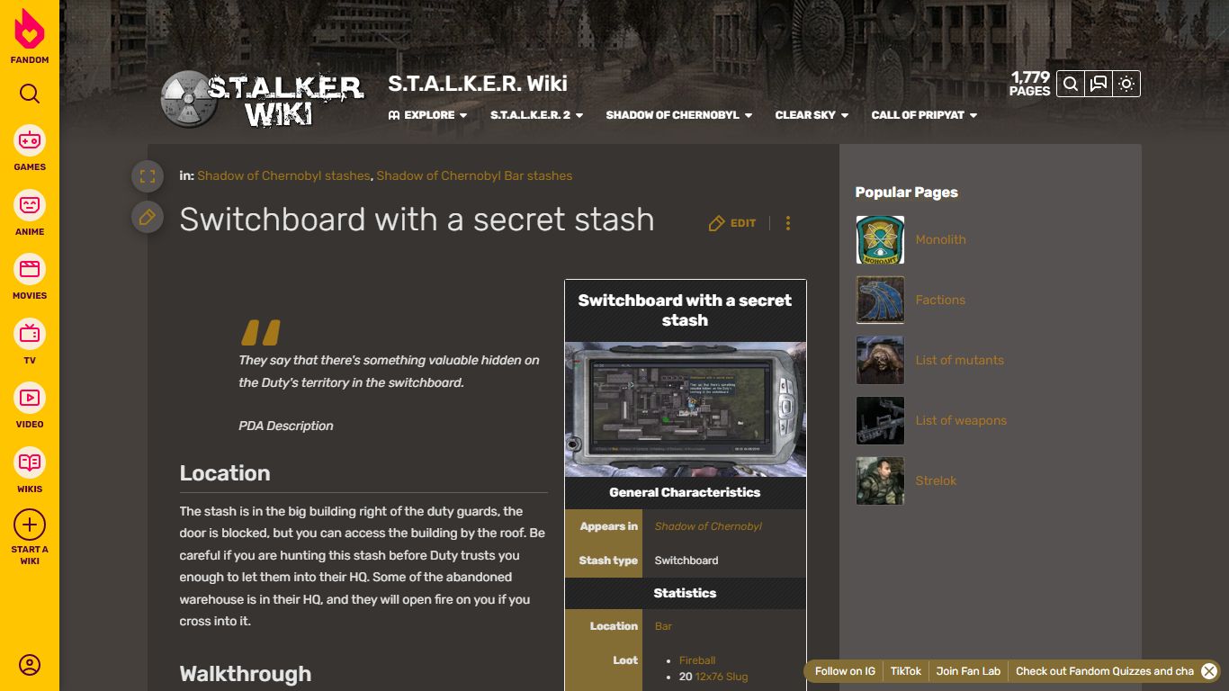 Switchboard with a secret stash | S.T.A.L.K.E.R. Wiki | Fandom